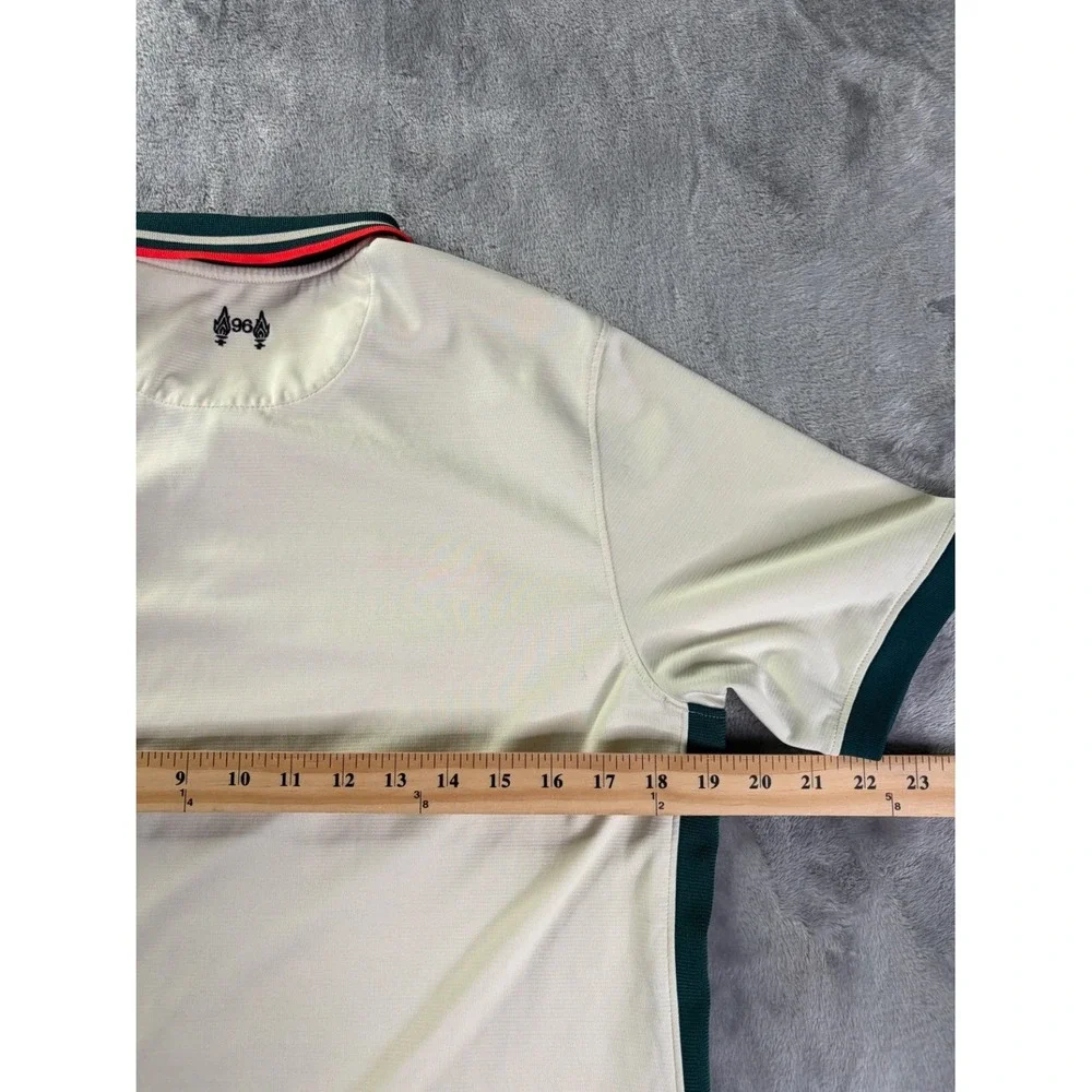 Nike Standard Chartered Soccer Liverpool FC 2021-22 Away Jersey Mens M Off-white